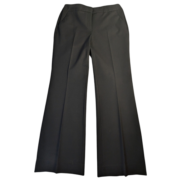 Chicos Double Cloth Tailored Trousers in Classic Black Work / Dress Pants SZ 4 P - Picture 2 of 8
